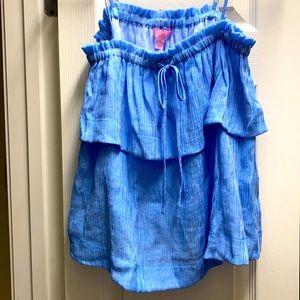 Lilly Pulitzer Blue Top